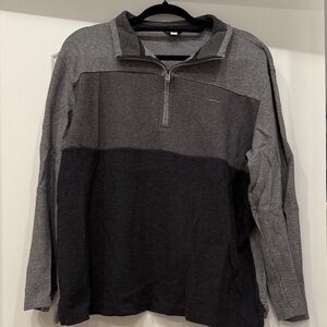 EUC men’s Calvin Klein quarter zip